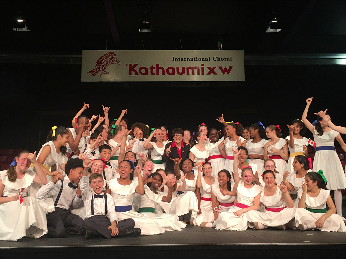 臺南室內合唱團　2018加拿大Kathaumixw國際合唱節載譽歸國