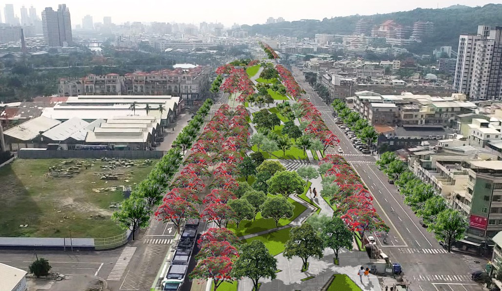 鐵路地下化綠園道　金川街至華安街年底完工...
