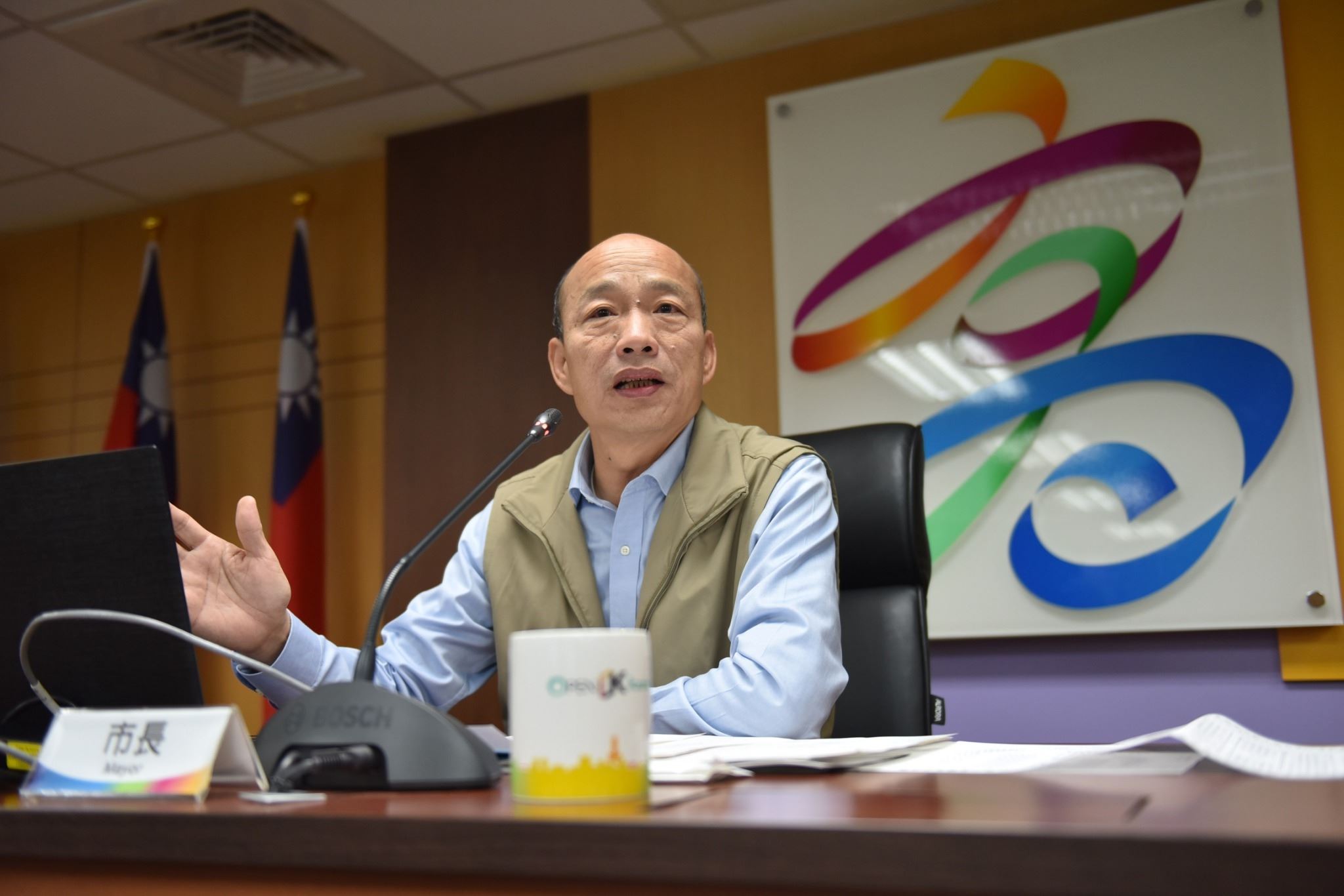 首次主持市政會議　韓國瑜期許市府團隊有感施政...