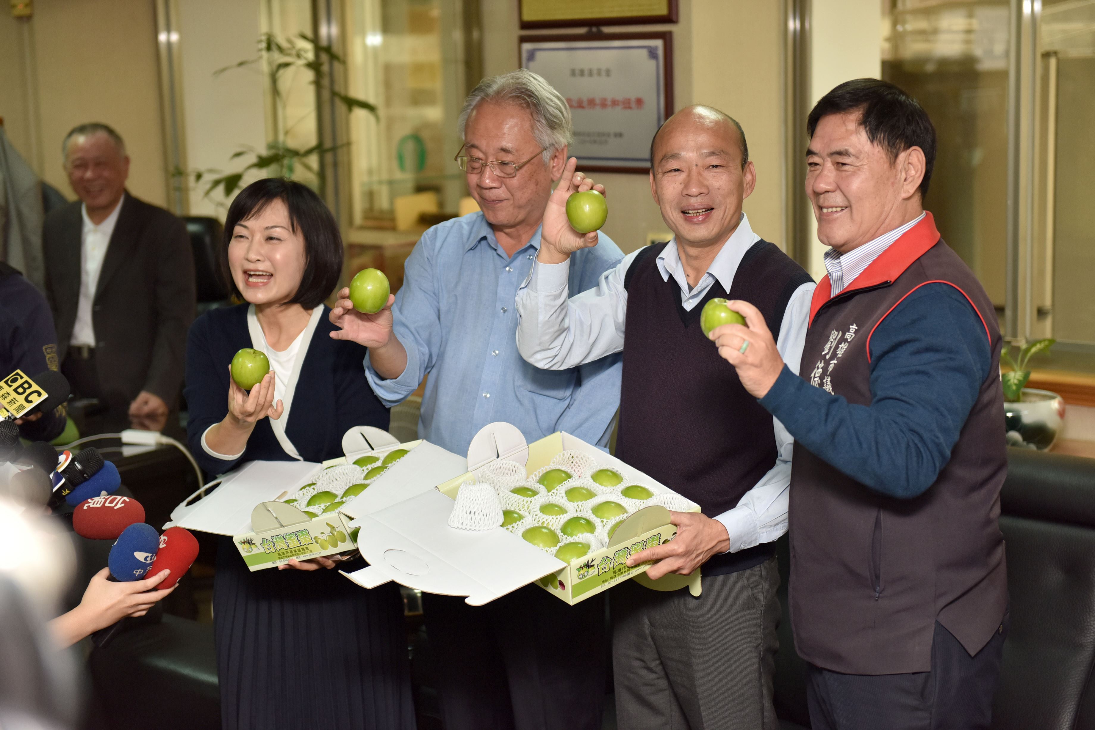 韓市長積極推銷農產品　爭取外銷新加坡長期效益...