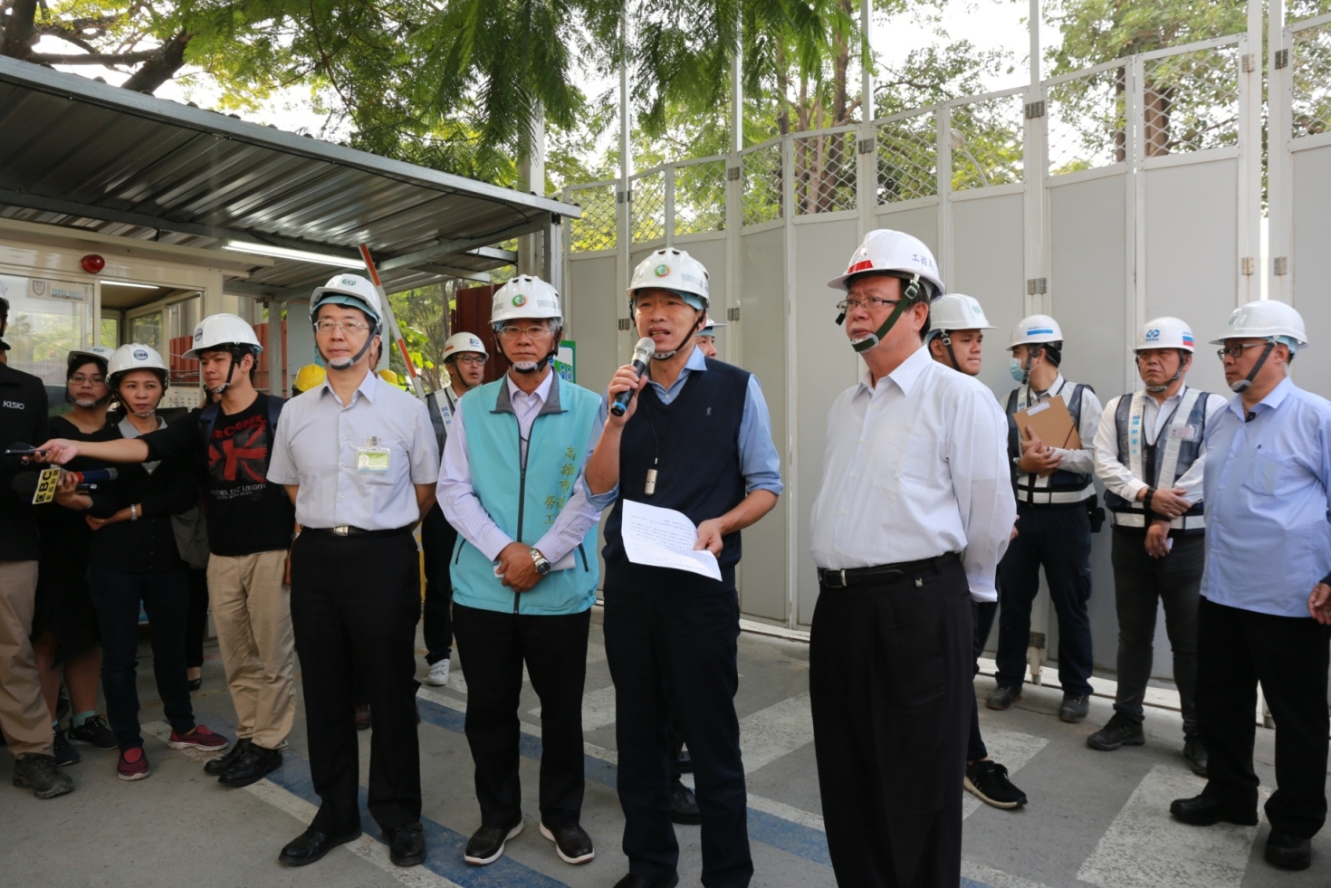 高市府實施營造工地春安檢查　呼籲業者強化施工安全...