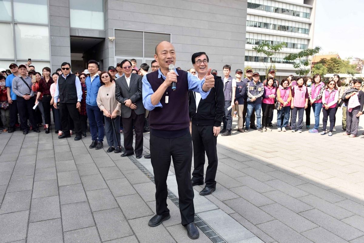 韓國瑜向大家拜早年　祝福市民闔家平安、發大財...