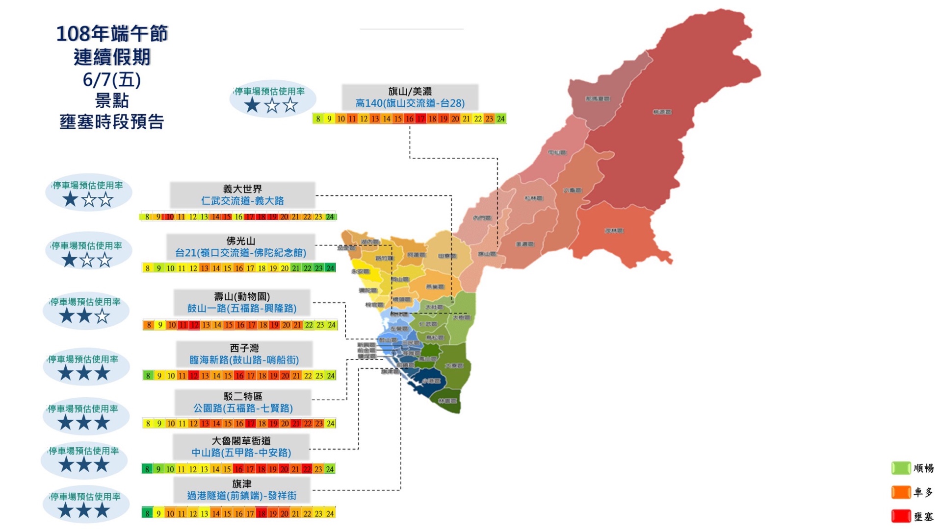 搭乘大眾運輸  避免端午連假塞車...