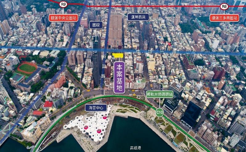 高雄商業區設定地上權開發案  得標金額逾5.7億元...