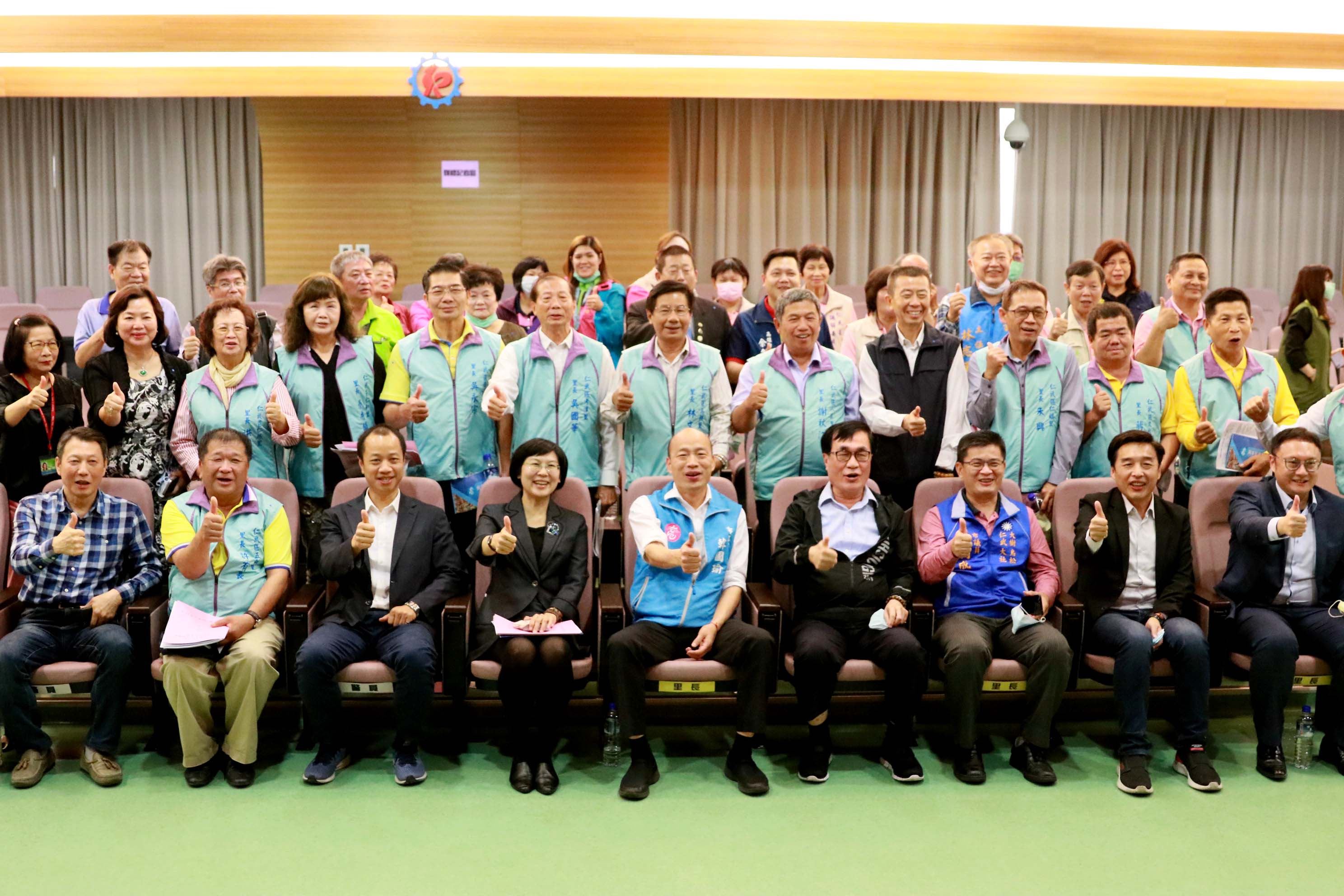 關心高雄仁武區里政務  韓國瑜：延續城市衝刺速度...