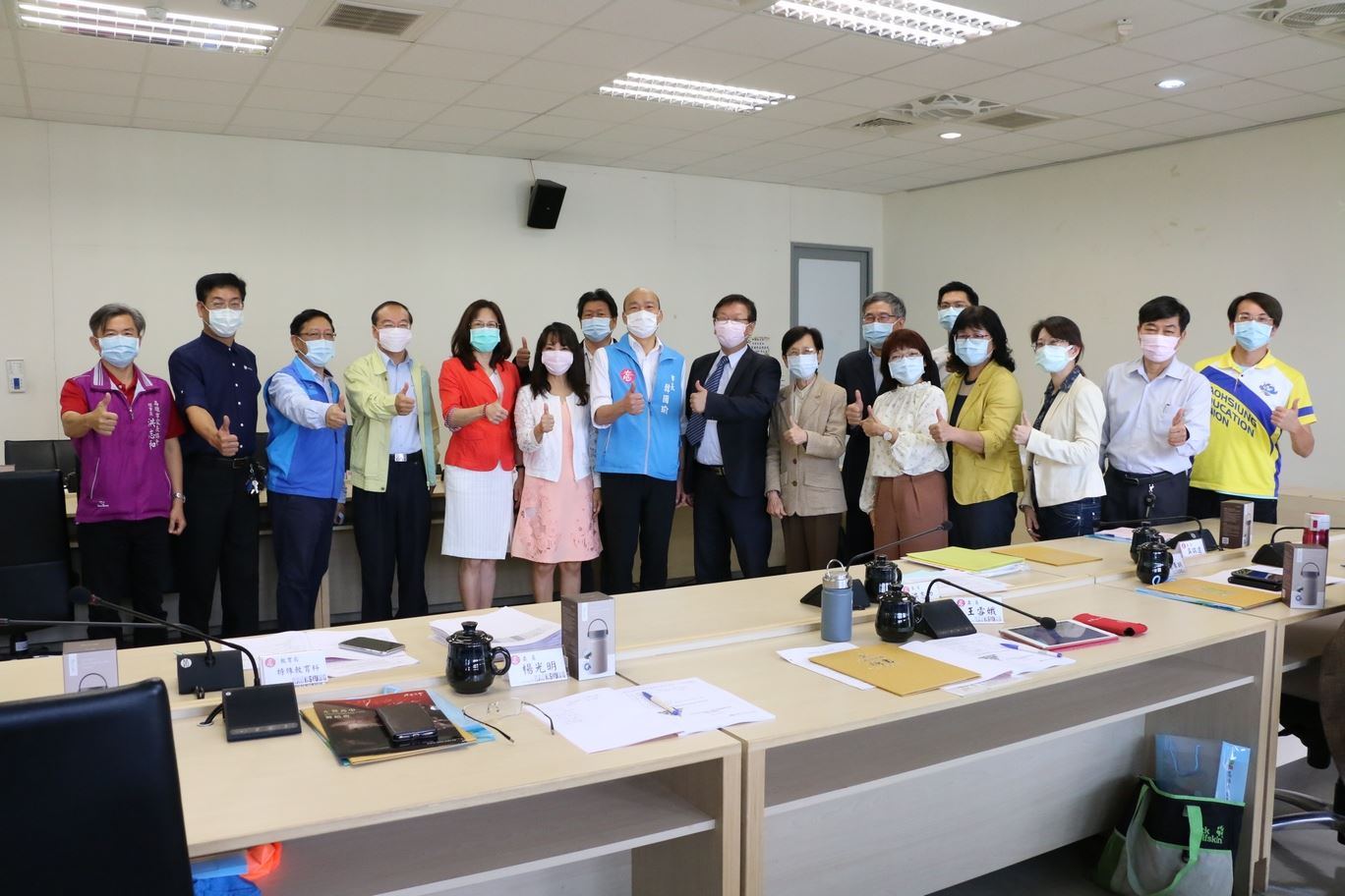 高市教育審議委員會開議  韓國瑜：辦好教育及照顧弱勢為...