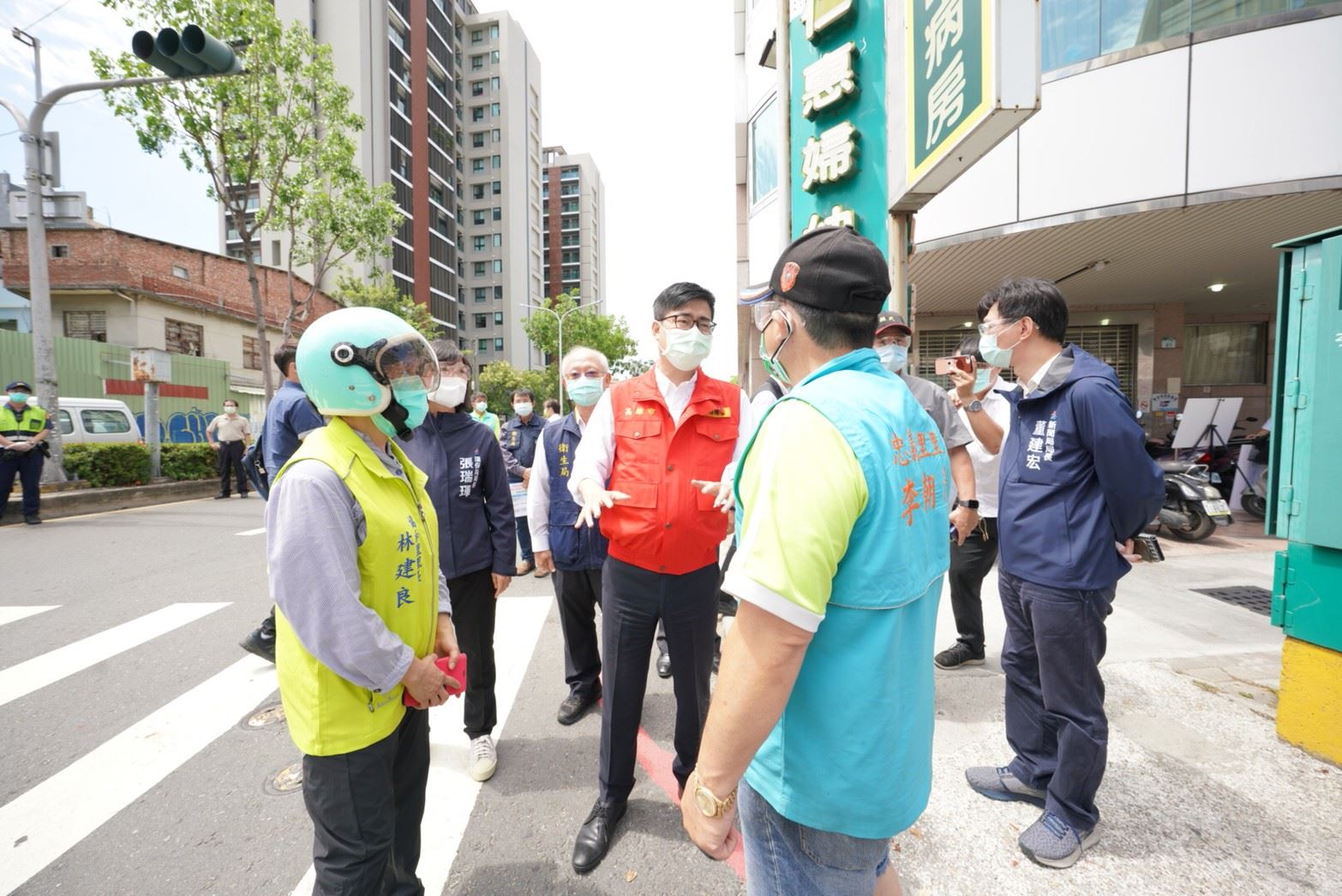 	仁惠醫院火速清零  陳其邁24H內快速處置控制疫情...