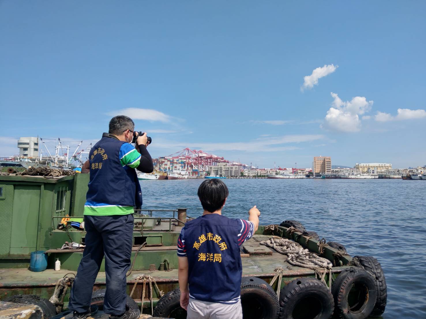 疫情期間防污無懈怠 海洋局加強海污稽查工作...