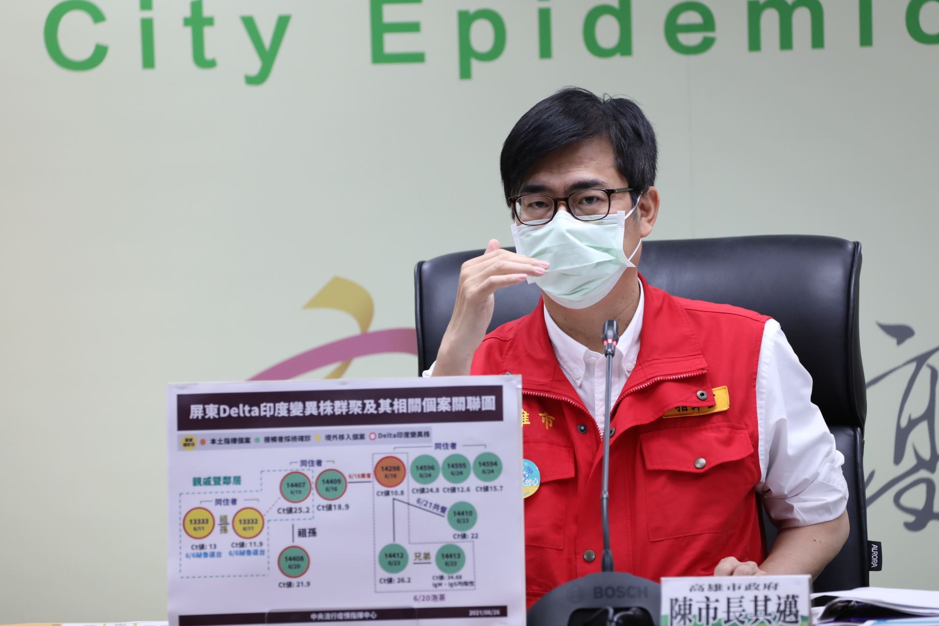 高雄市枋山專案因應印度Delta變異株 陳其邁：全力支援屏東...