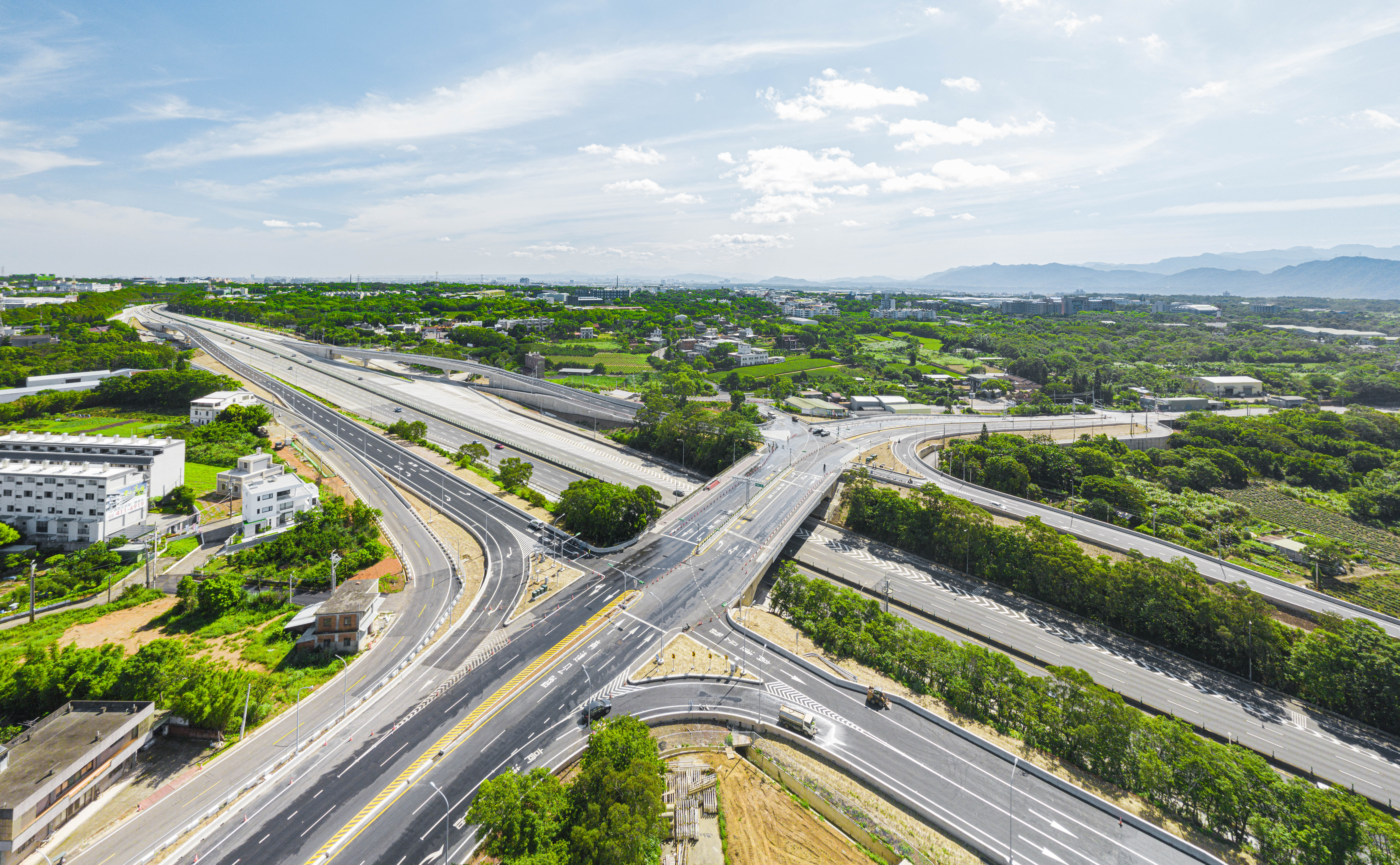 龍潭高原交流道6月29日正式通車 有效帶動龍潭地區整體發展...