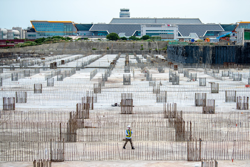 桃園國際機場第三航站區主體航廈動工 中央地方合作打造機...