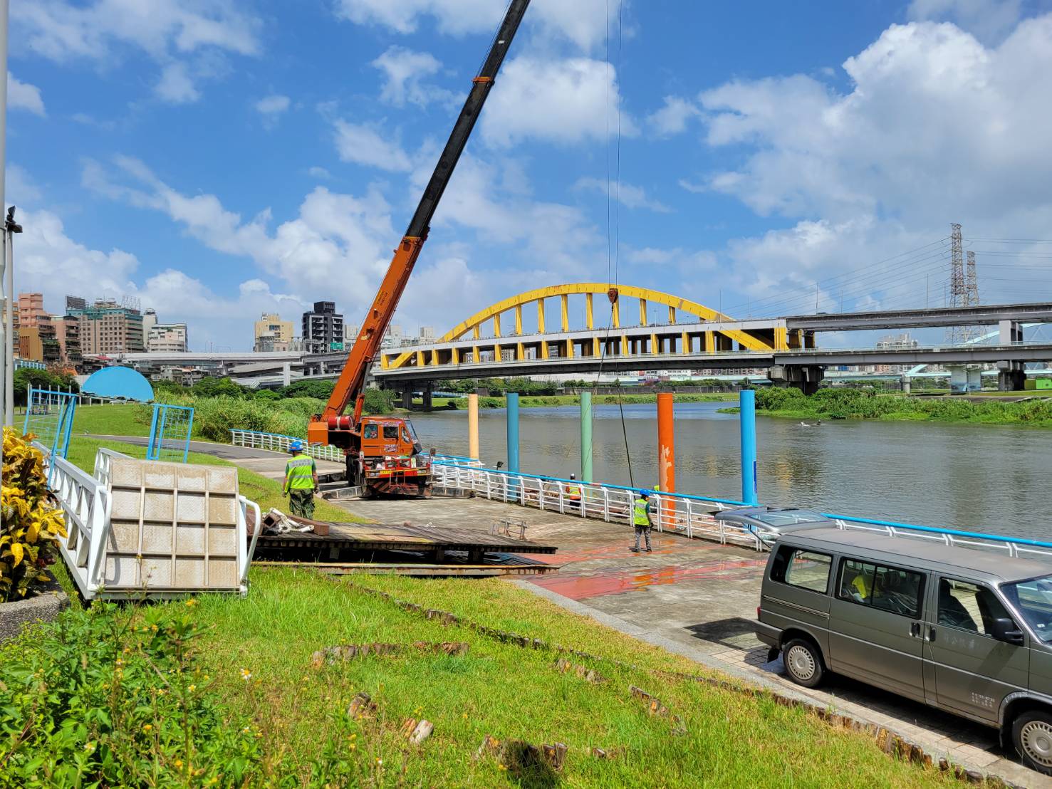 烟花颱風來襲 北市河濱啟動防颱撤離...