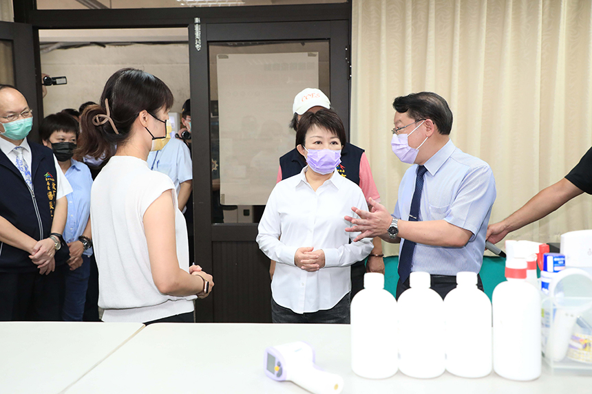 中市推「快打站2.0」　盧秀燕：45處大量接種沒問題...