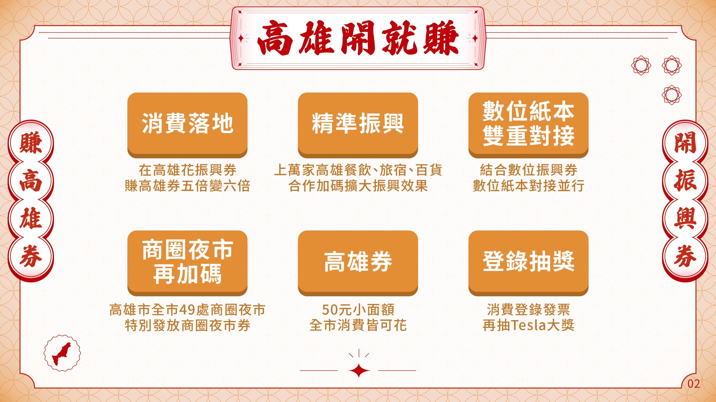 市長陳其邁宣布將推出「高雄開就賺」振興活動