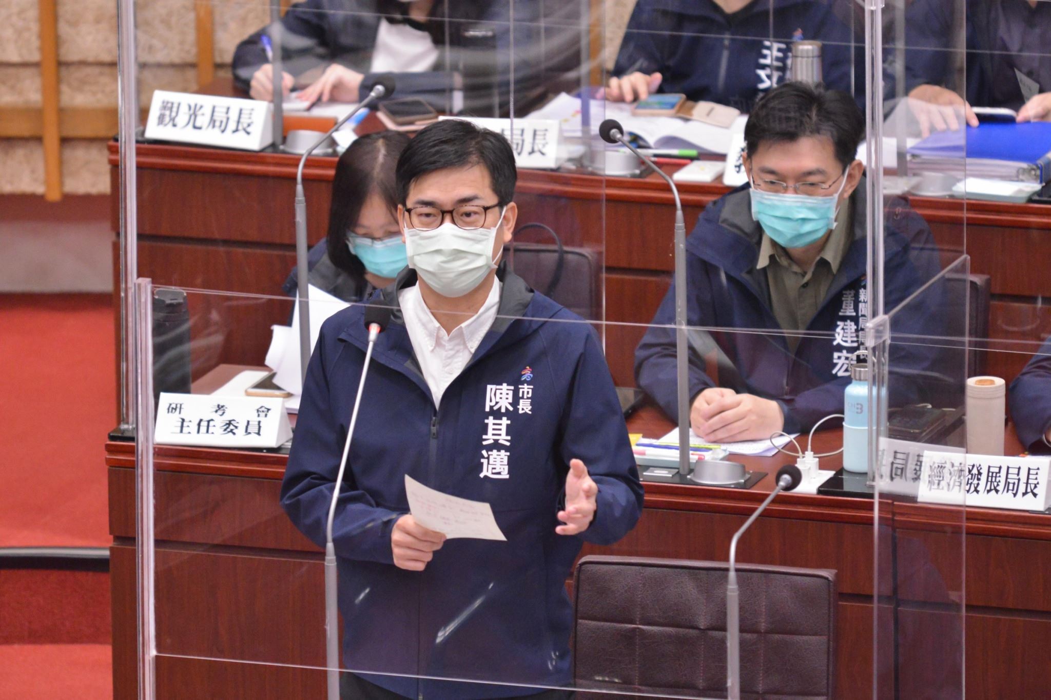 鳳山園試所南側開闢滯洪池 陳其邁盼興建腳步加快...
