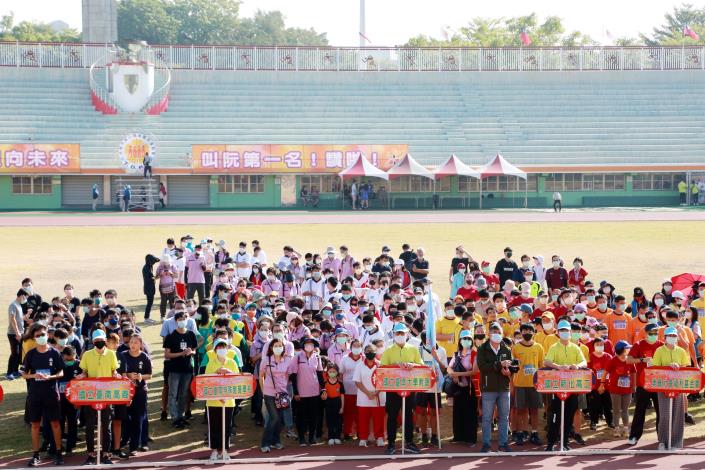 台南市110年身心障礙國民運動會熱血登場 黃偉哲勉勵選手突破自我爭取榮耀