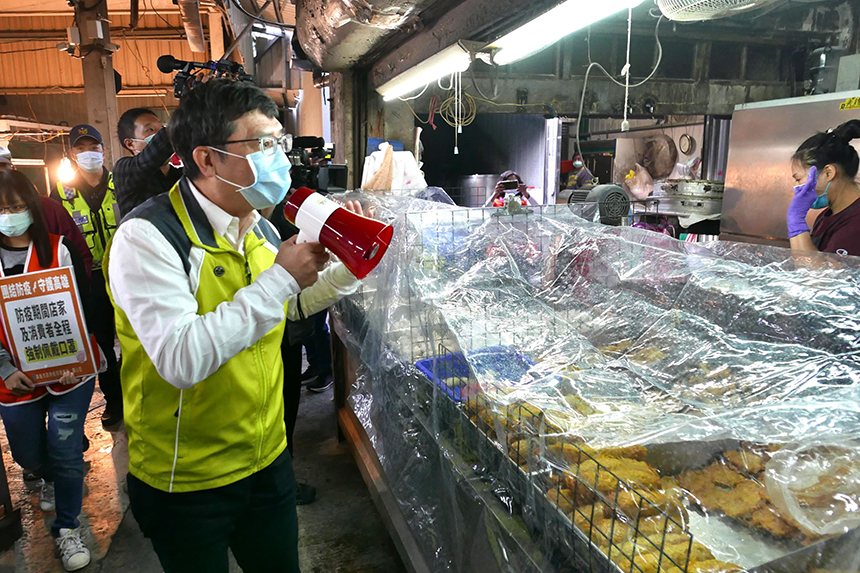 因應春節採購潮  高市強化市場防疫工作