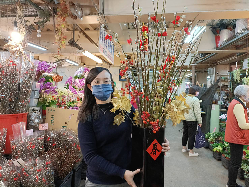 板橋花市春節不打烊  採買應景花卉最相宜...