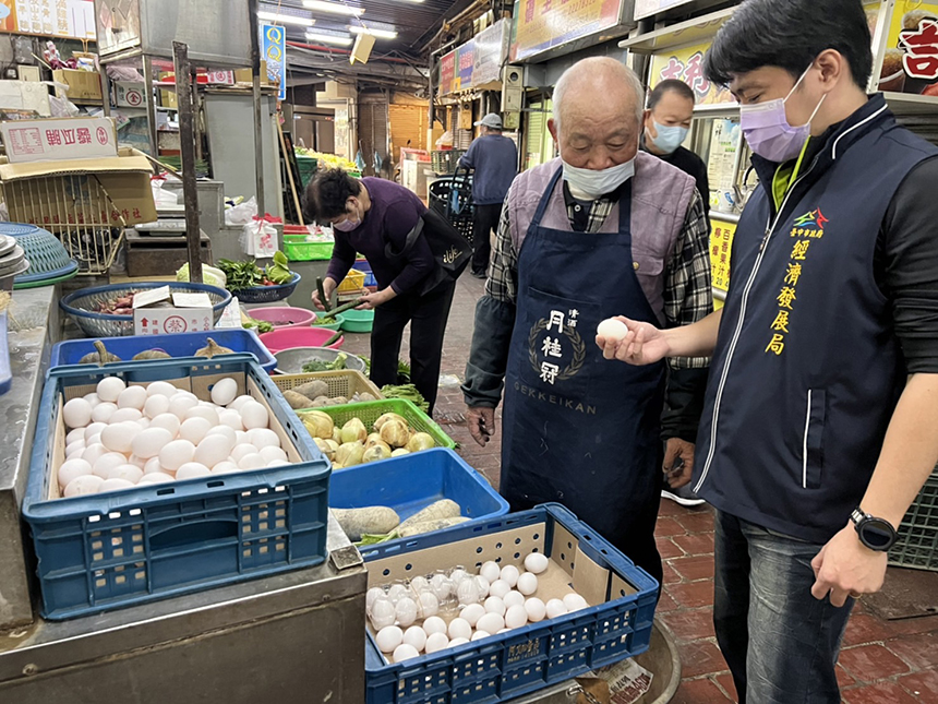 中市查察蛋荒現象  籲中央正視加強補充量能...