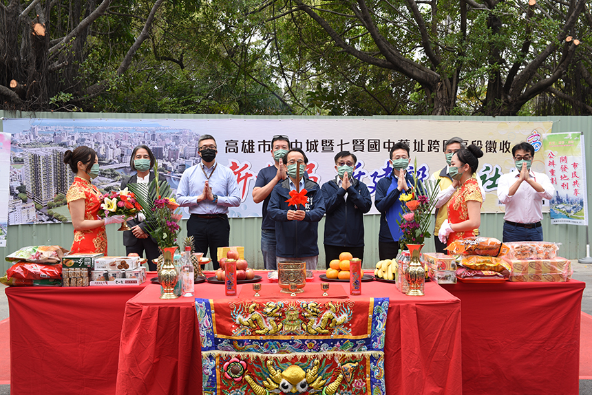 城中城復建邁大步  原七賢國中舊校舍拆除動工