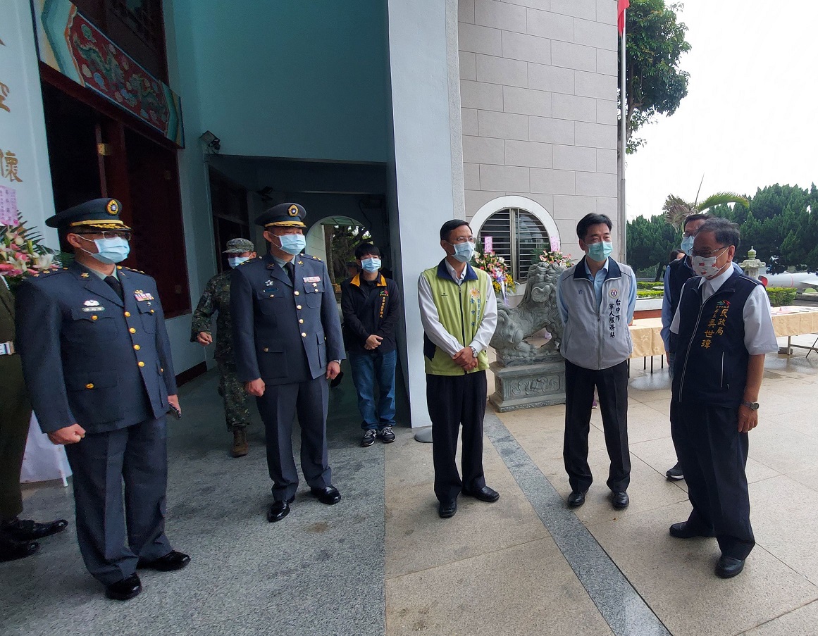 中市軍人忠靈祠春祭 民政局長主祭追思緬懷...