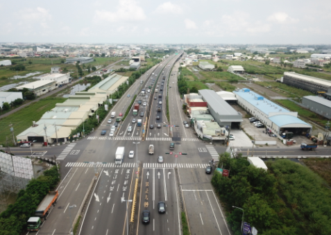 國道8號南133線路口增設高架橋改善交流道交通案 國發會拍...