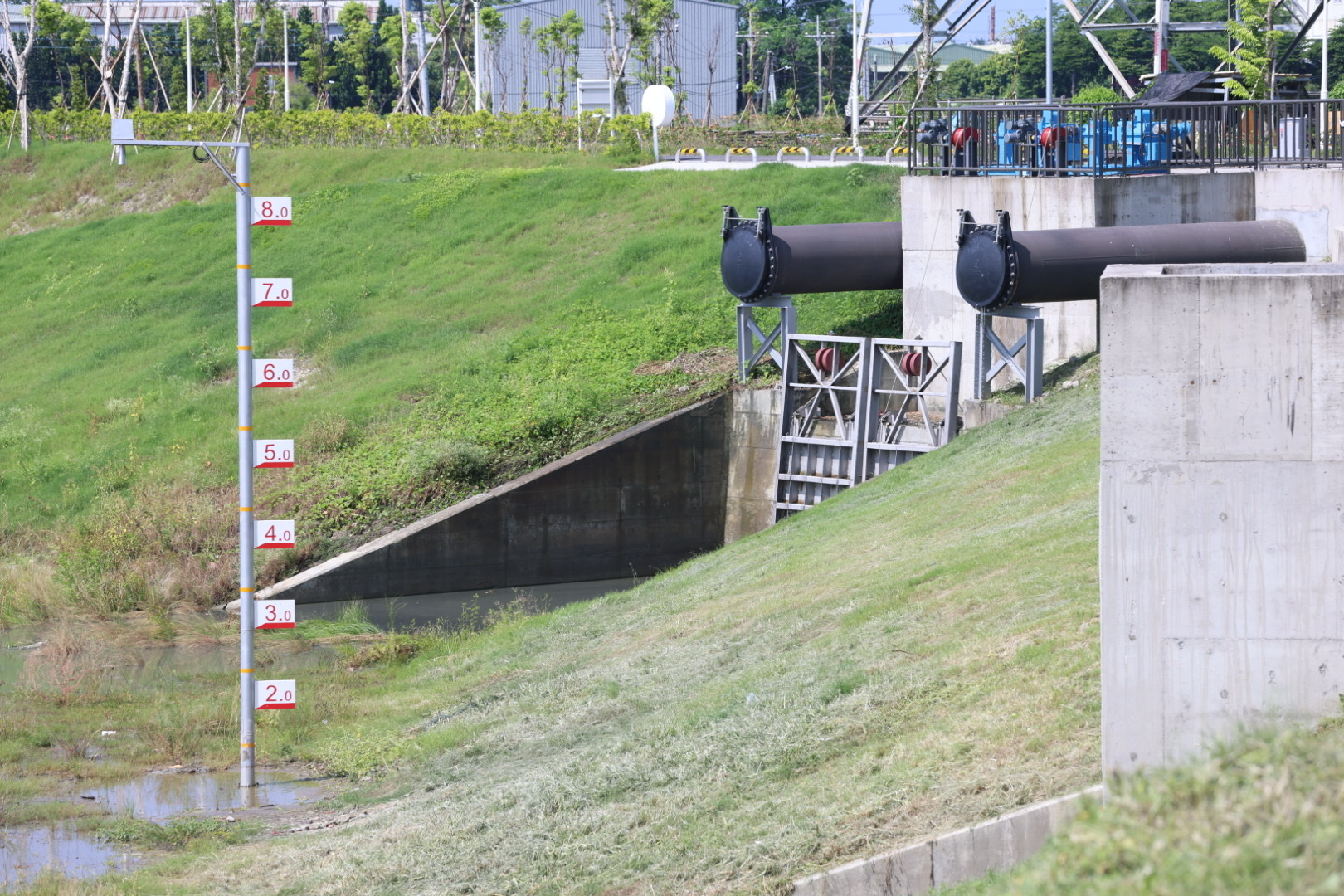視察岡山治水工程 陳其邁感謝民代支持地方建設...