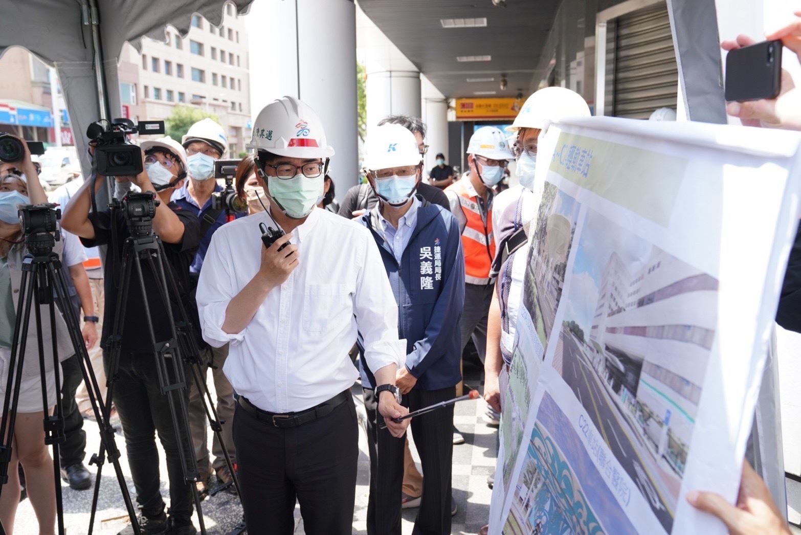 輕軌美術館至大順路段預計10月通車  陳其邁：實現交通平權 ...