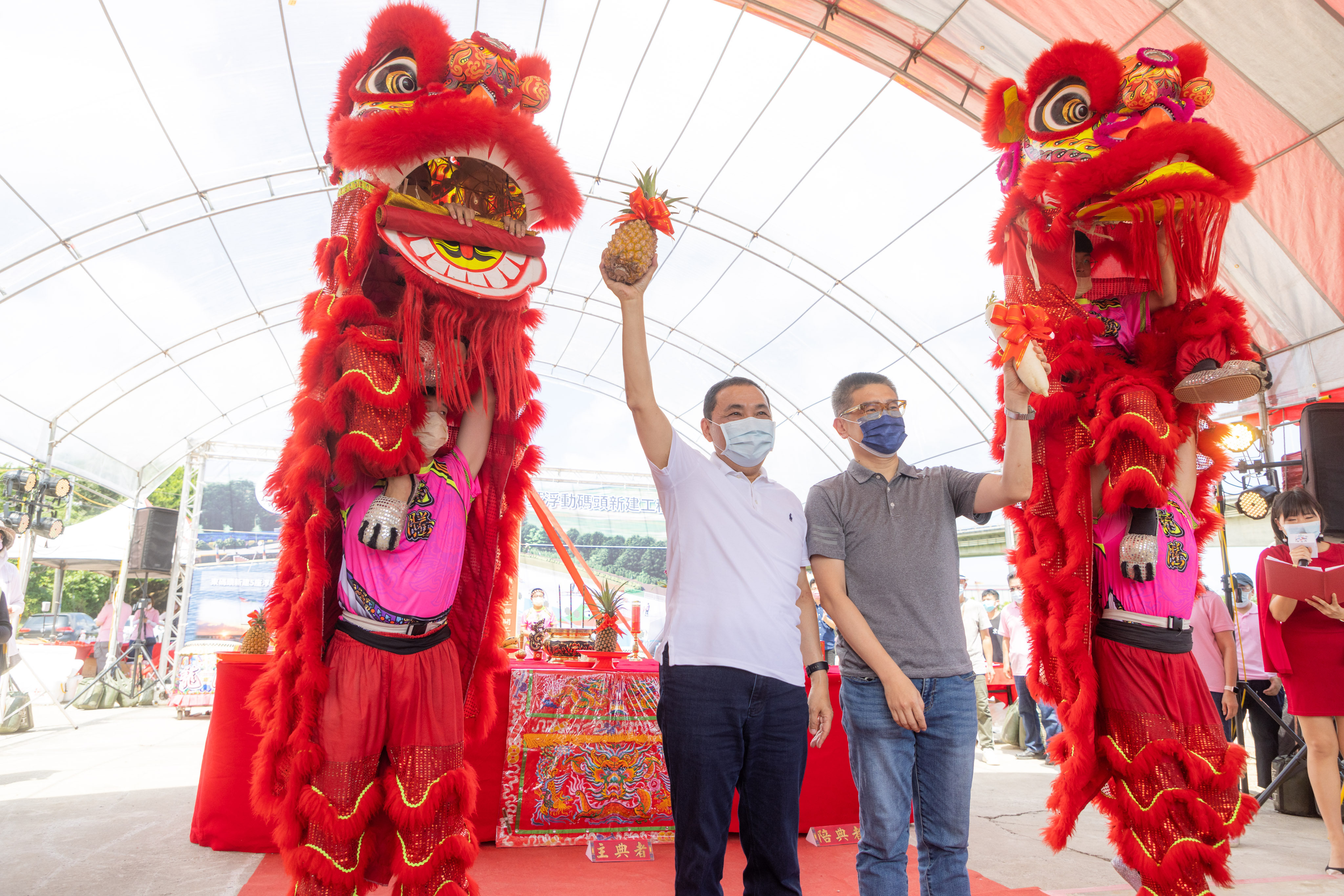 八里下罟子漁港增建漁具倉庫及浮動碼頭 侯友宜：提升漁民...