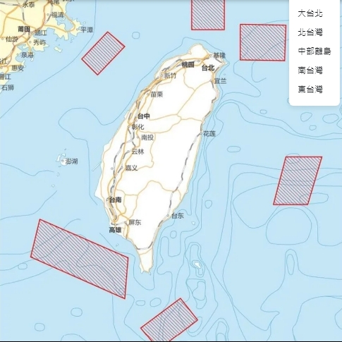 因應中國近日進行海上演習  海洋局籲請漁民及漁船避免