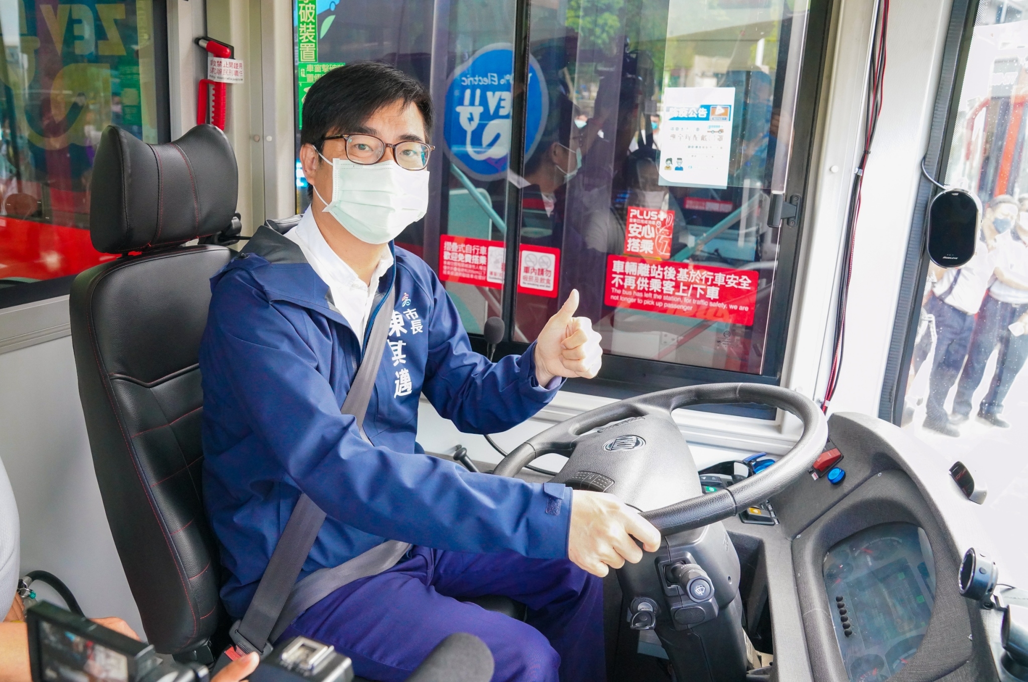 仁武凹子底線通車暨幹線公車加密 陳其邁：促北高雄交通更...