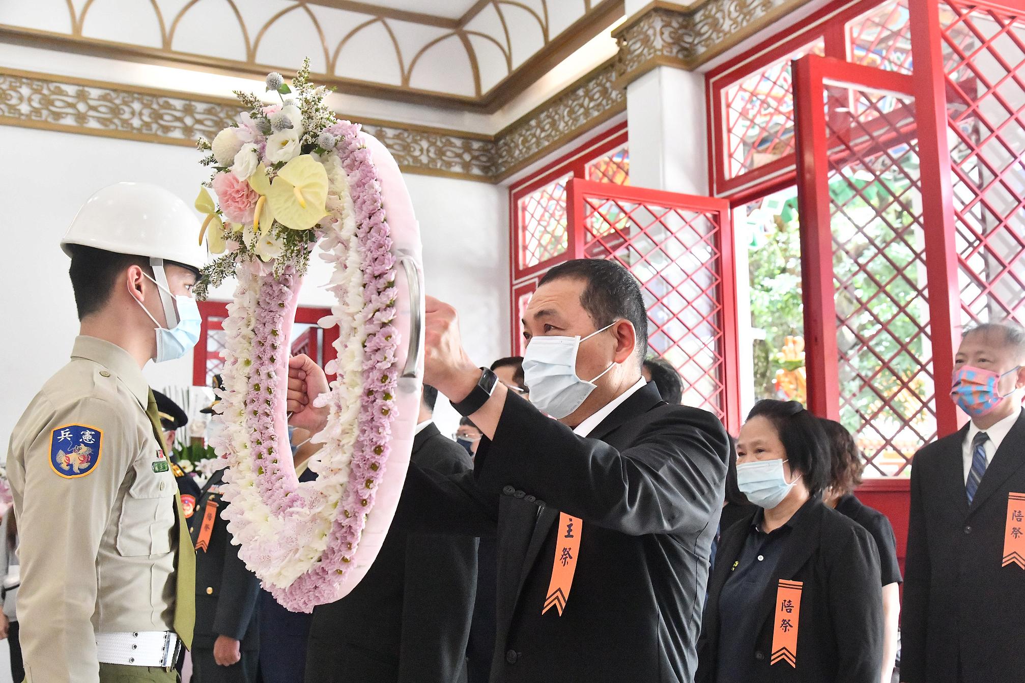 九三軍人節新北市舉行秋祭典禮 侯友宜感念烈義士捍衛國土...