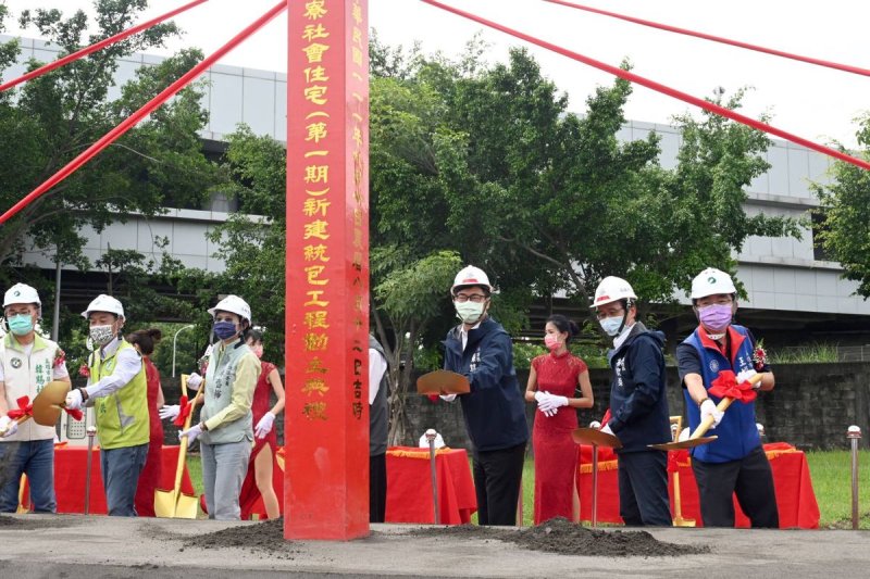 大寮社會住宅(第一期)新建統包工程動工  暨整體市區升級...