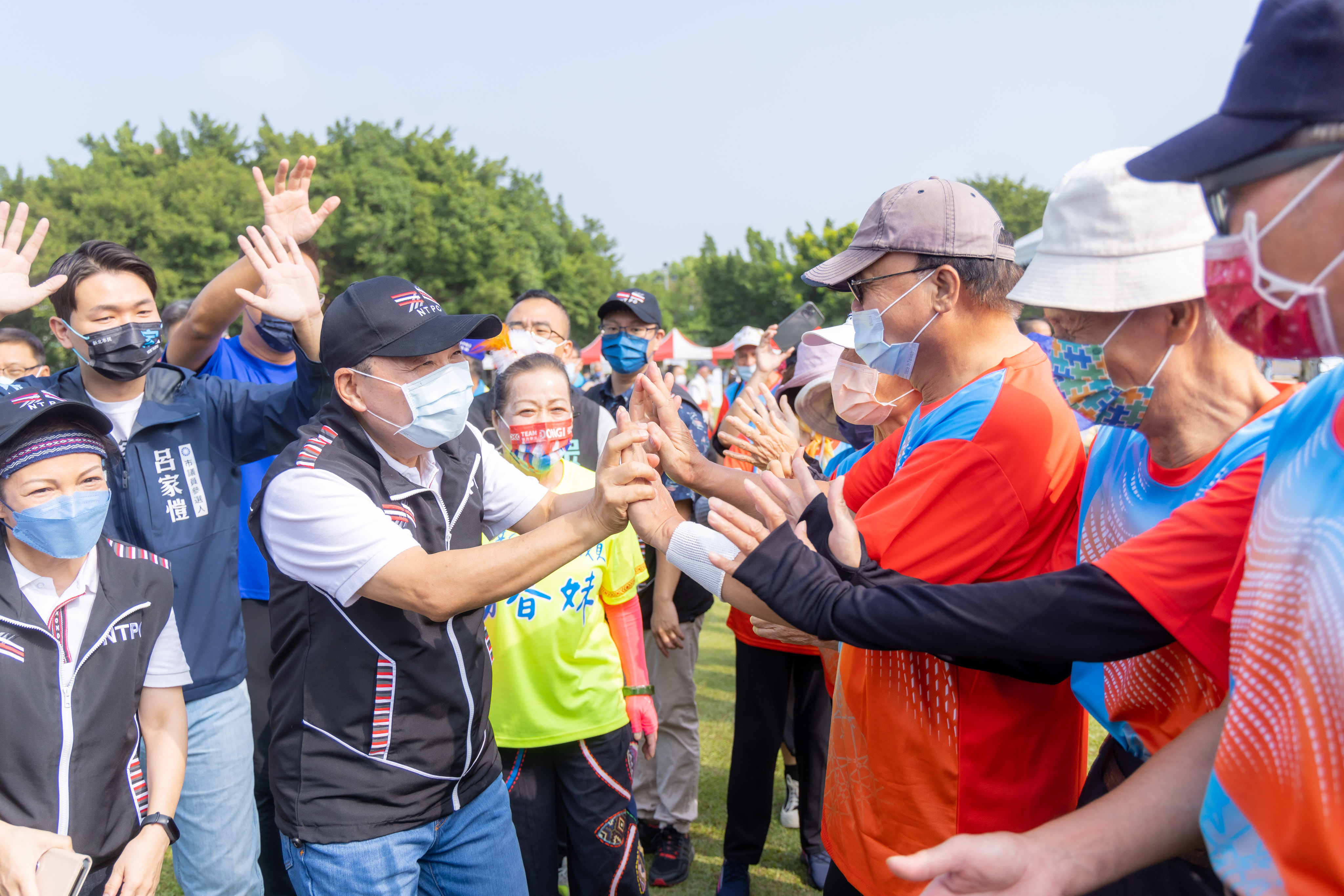 111年度原住民文化健康站聯誼 侯友宜盼運動讓長輩勇槌不朽...