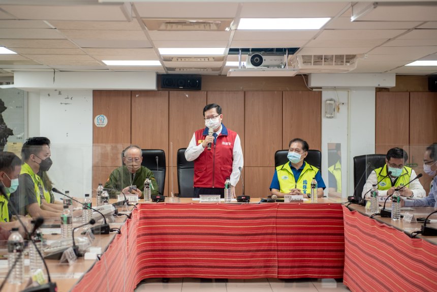 因應尼莎颱風後續雨勢，復興區保持高度警戒  市府全力協...