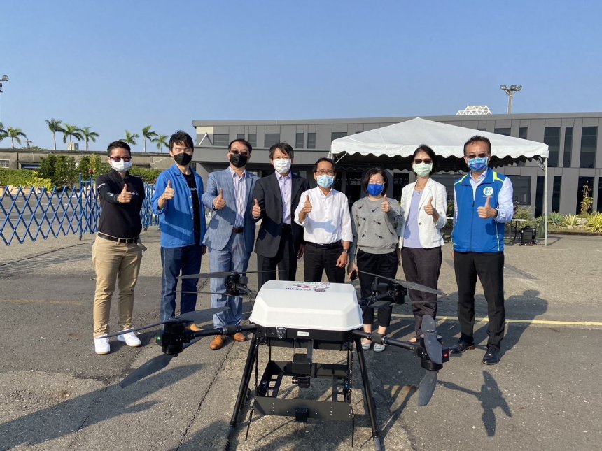 高雄物流無人機計畫啟動  盼成為緊急時刻的關鍵力量...