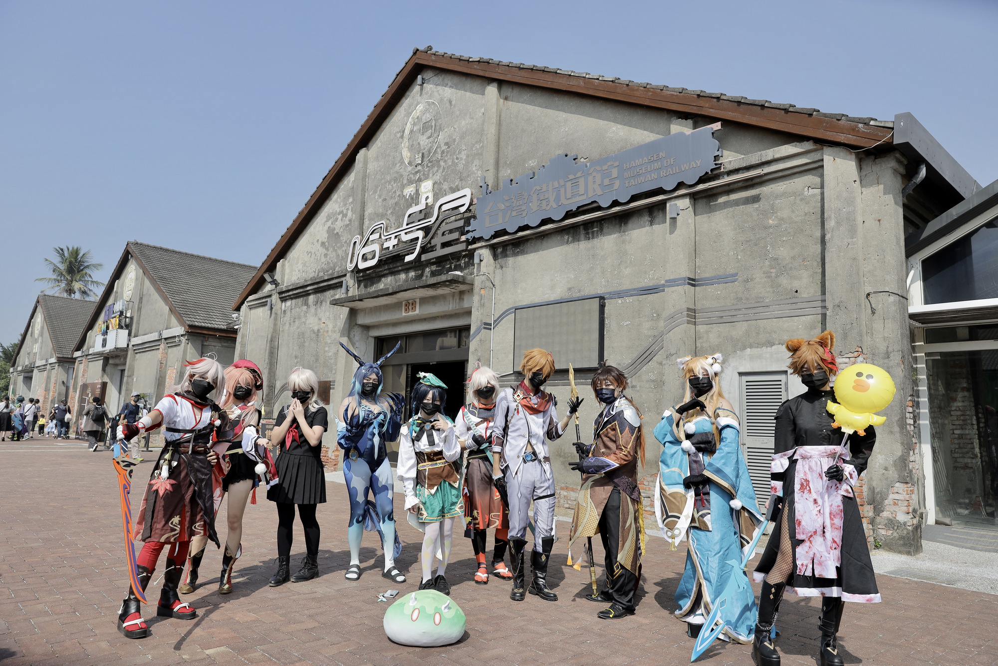 駁二動漫祭週末熱鬧登場  %C2Coser%E6拍翻新登場彩虹地景...
