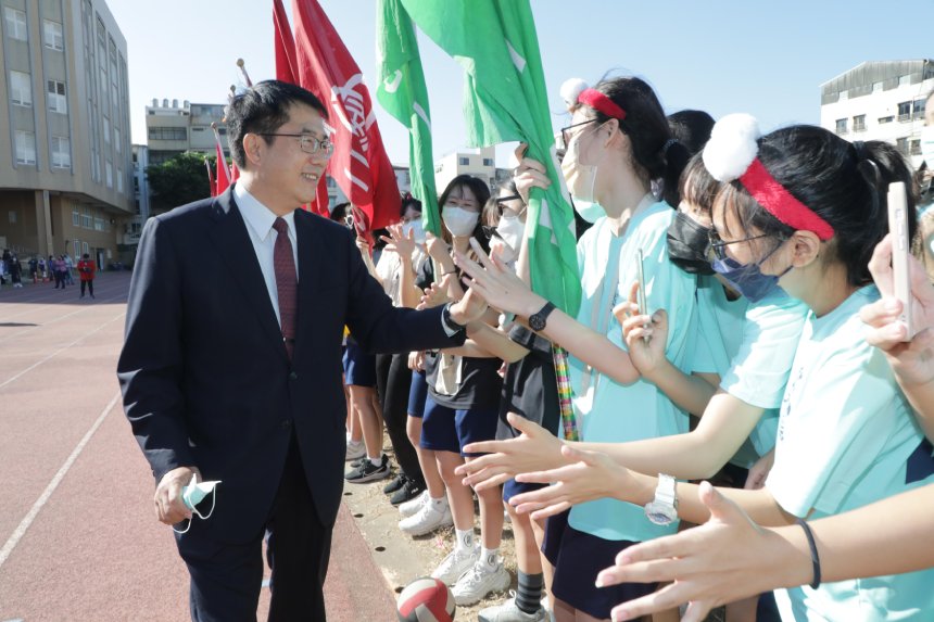 台南女中105週年校慶暨第65屆運動會今開幕  黃偉哲邀請Martin ...