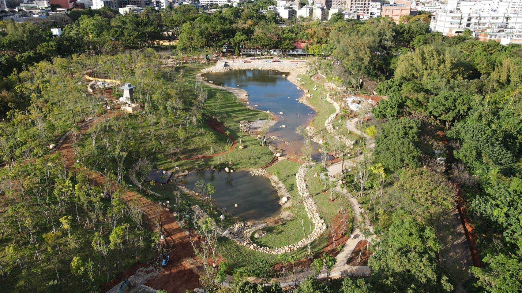 大湳森林公園北營區預計今年12月底開放  112年4月底全區開...