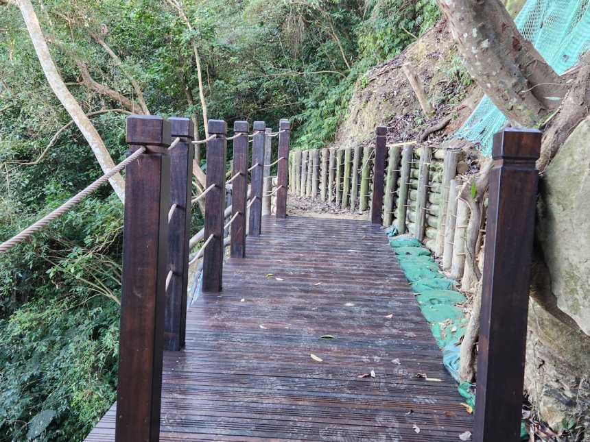 觀旅局重啟和平埋伏坪步道  邀民登山健行享樂趣...