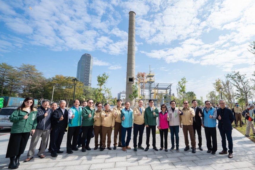 起家厝成工業遺址公園  陳其邁開箱台塑昆仲公園...
