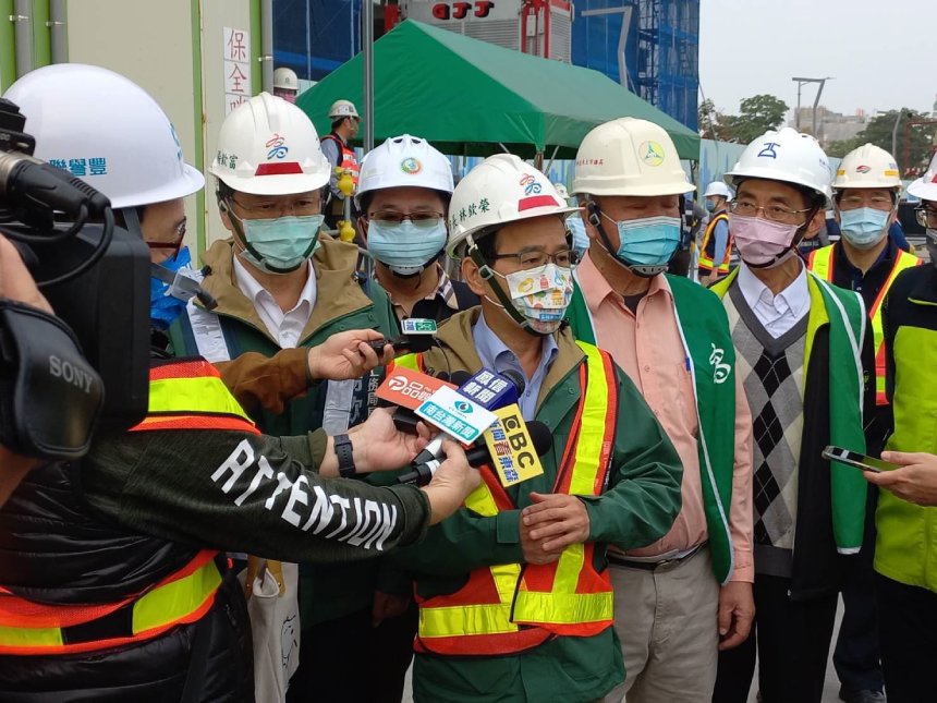高市府重視營造業工地安全  林欽榮副市長率隊稽查鳳山車...