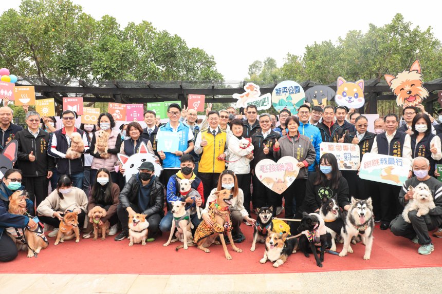 西屯及北屯公園寵物專區啟用  台中守護毛孩生活最給力...