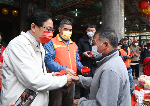 龜山區坪頂大湖福德宮參香祈福  張市長：祈求護佑桃園市...