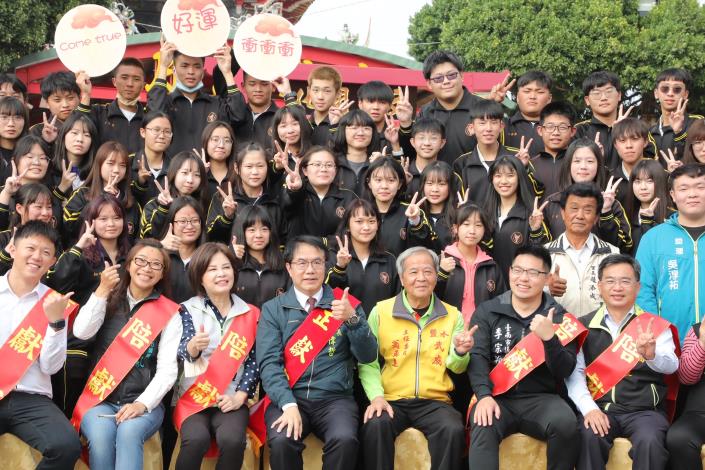 鹽水武廟文昌祭今登場  黃偉哲為學子祈福祝金榜題名...