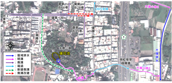 南市府積極解決積淹水問題 永康區復華一街周邊排水改善工...