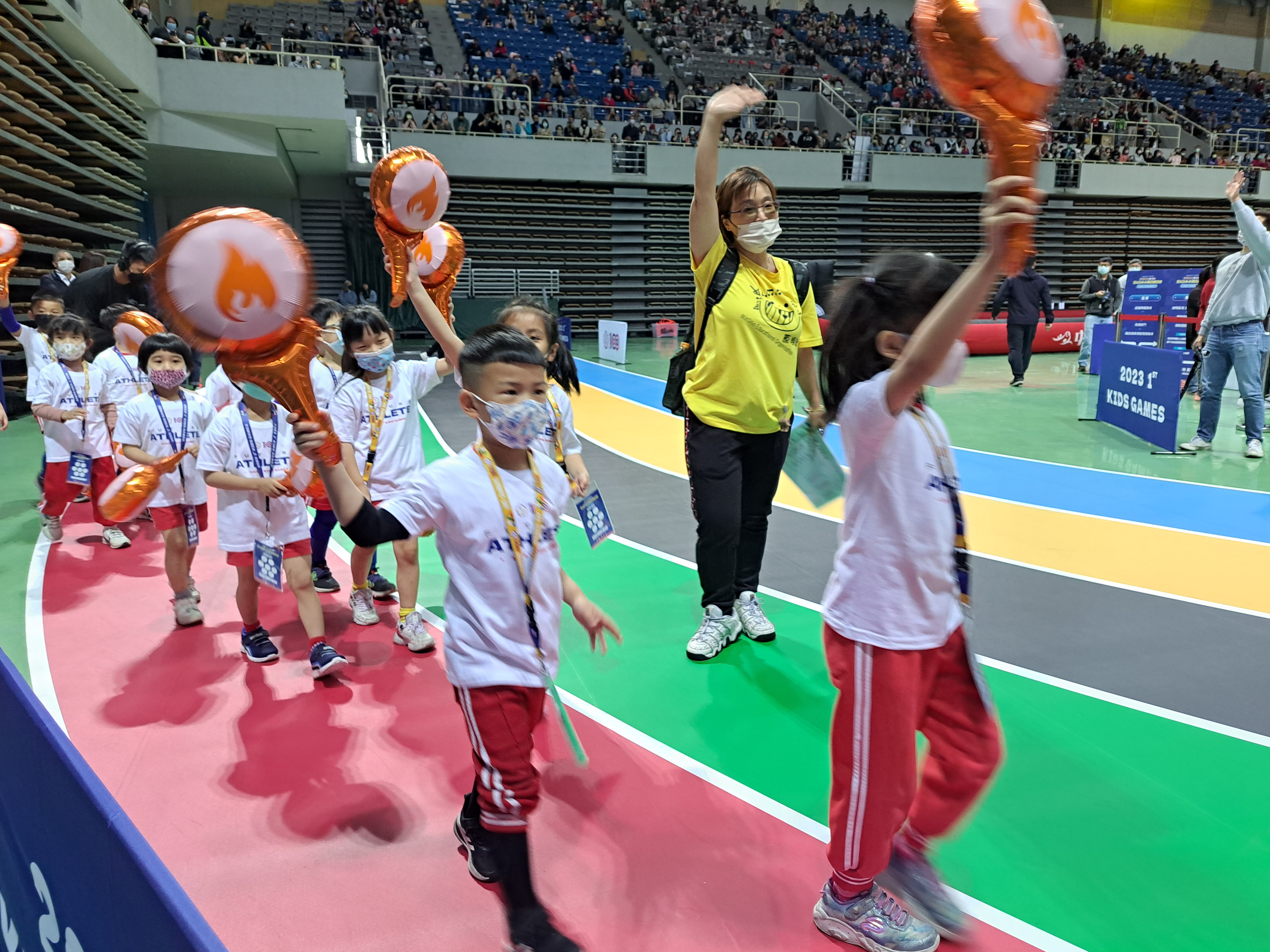 奧會小小英雄運動會 最萌運動員登場 未來國手就在新莊體...