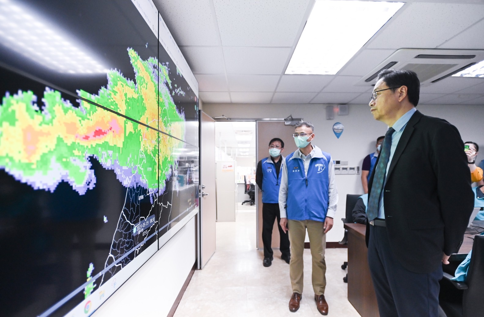 出現強降雨  桃市府24小時監控水位、嚴加防備...