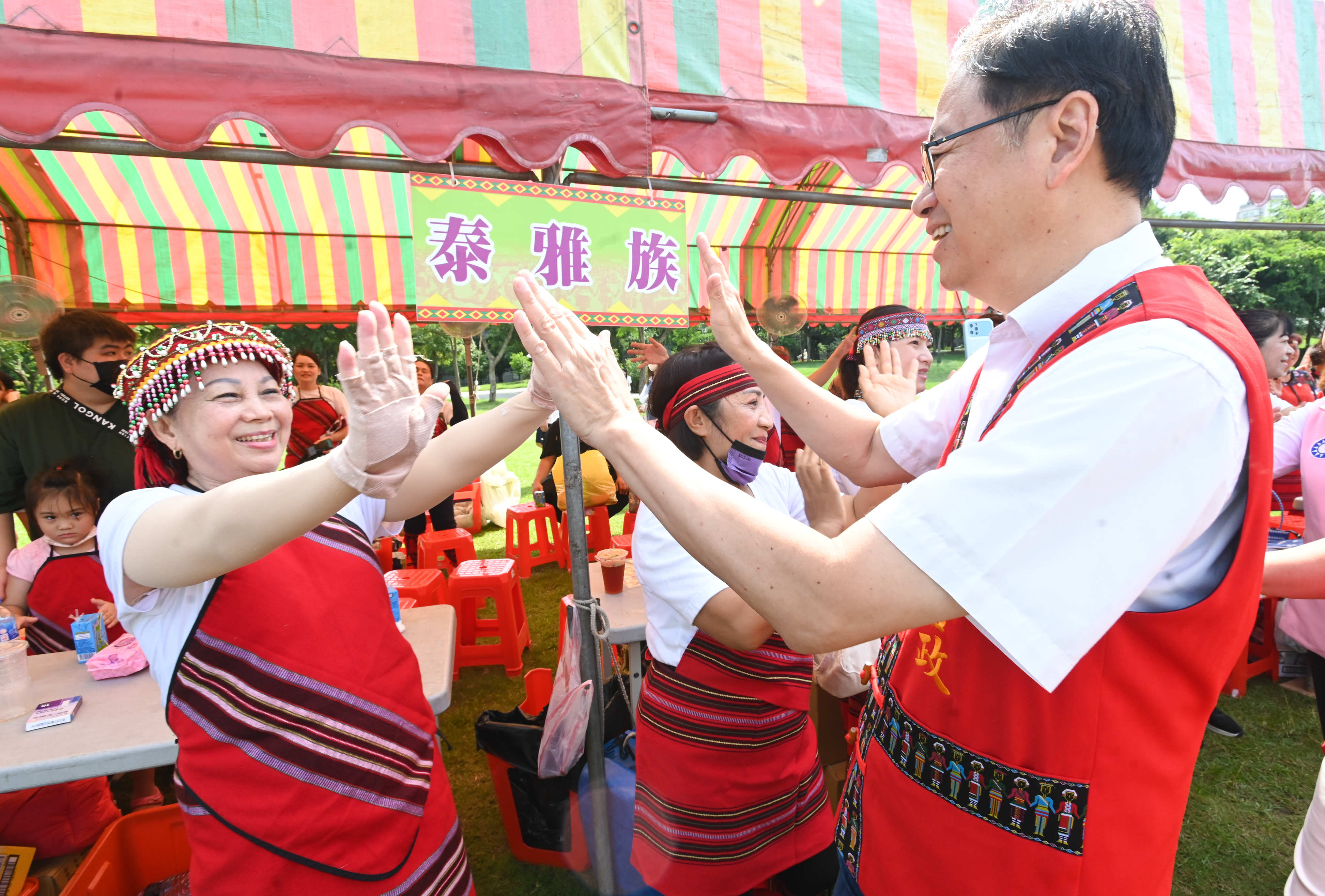 平鎮區族人歡慶豐年祭 張市長：傳承原住民族的優良傳統...