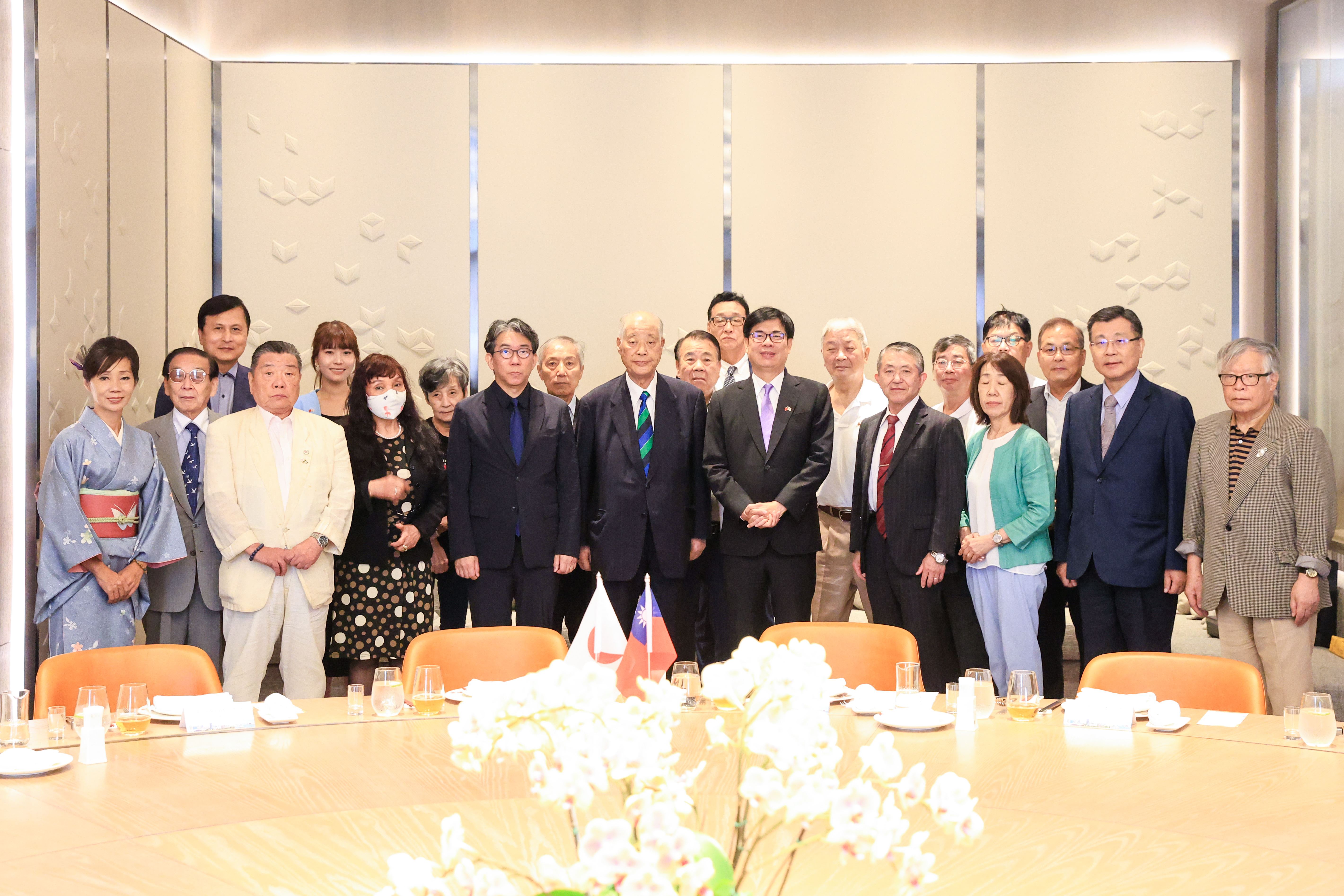東京日台交流會玉澤德一郎會長拜會高雄市長陳其邁 盼促進...
